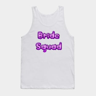 Bride Squad Pink Tank Top